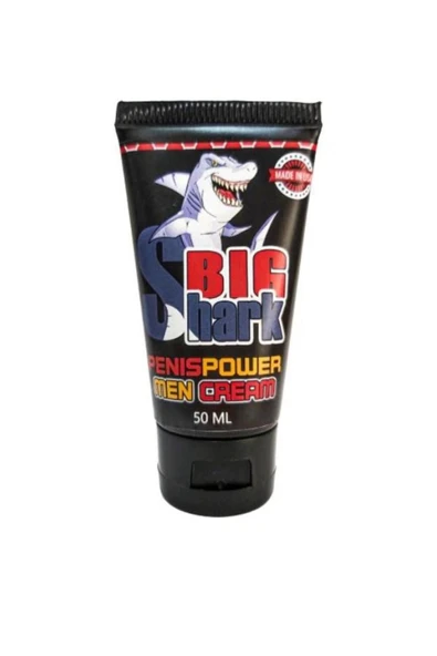 MORESUN Big Shark Power Creams Erkeklere Sertleştirme Etkisi Kremi 50 ml X 1 Adet ürün görseli 1