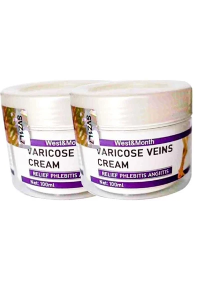 STİL KÖŞESİ Süper West & Month Varicose Vein Va.ris Karşıtı Kremi100 ml 2 Adet ürün görseli 1
