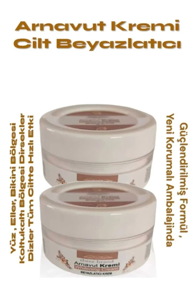 Forcevia Whitening Cream Arnavut Kremi ,Aklık, Beyazlatıcı Krem 100 ml X 2 ADET ürün görseli 1