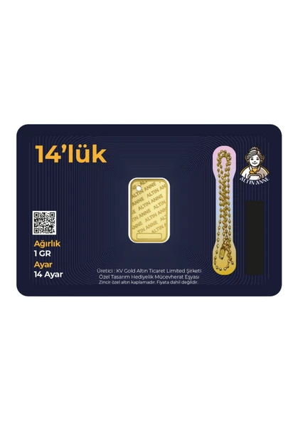 14'lük 1 Gram Altın Klasik - Resim 2