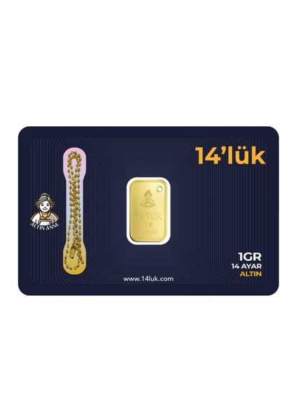 14'lük 1 Gram Altın Klasik ürün görseli 1