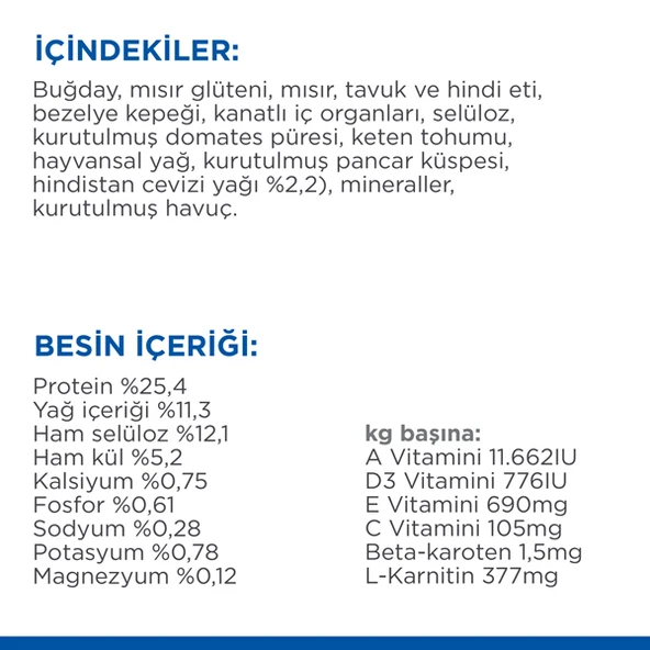 Hills Adult Perfect Weight Mini Tavuklu Küçük Irk Yetişkin Köpek Maması  1.5 Kg - Resim 3