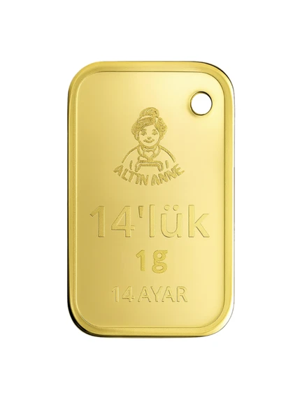14'lük 1 Gram Altın Klasik - Resim 3
