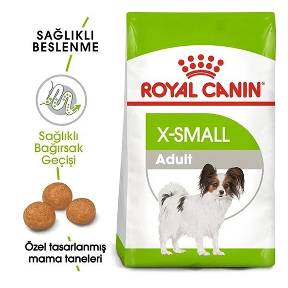 Royal Canin Xsmall Adult Yetişkin Köpek Maması  Yetişkin (1 - 7 Yaş) 1.5 Kg - Resim 2