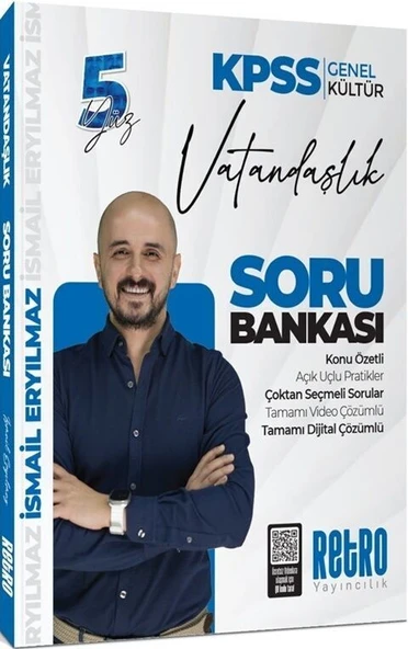 KPSS Genel Kültür Vatandaşlık Soru Bankası Retro Yayıncılık ürün görseli 1