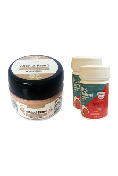 WHY NOT Three Brand Arnavut Kremi1 Adet + Rus Merhemi 50 ml 2 Adet ürün görseli 1