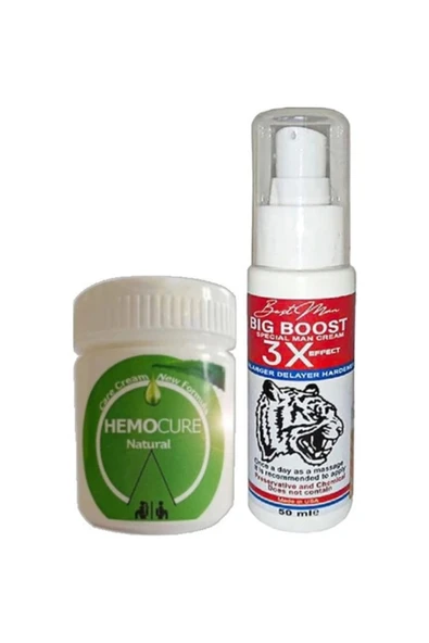 Ekince Hemocure 50 ml Cream Özel Kremi + Yanında Erkeklere Özel 3x Krem ürün görseli 1