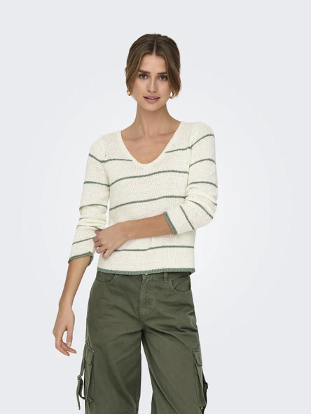 ONLY Bayan Örme Kazak 15340862 - Resim 2