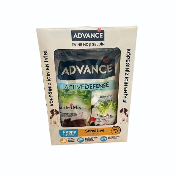 Advance Puppy Evine Hoş geldin Paketi  3 Kg+2 Konserve Hediyeli ürün görseli 1