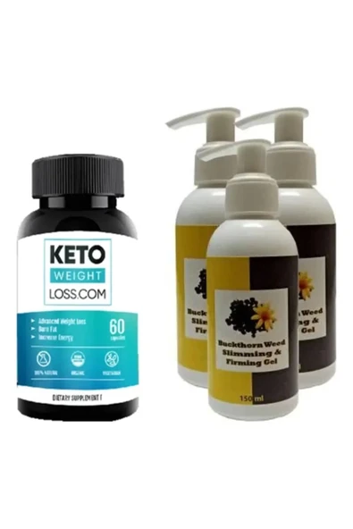 Adoil Süper Buckthorn Weed Slimming Gel 150 ml + Çehre Tohumu Vücut Sıkılaştırıcı ürün görseli 1