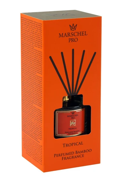 Marshel Pro Tropical Çubuklu Koku Cam Şişe 50 ml - Resim 2