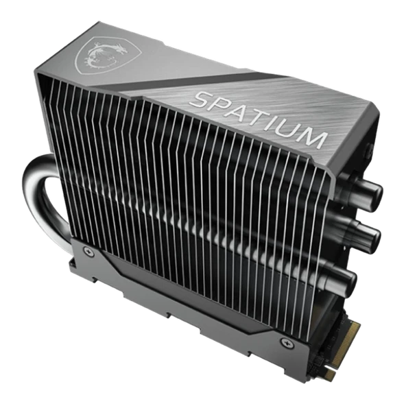 MSI 4TB SPATIUM M580 FROZR Gen5 NVMe 2.0 3D NAND M.2 2280 SSD (14100MB Okuma / 12600MB Yazma) SPATIUM M580 4TB FROZR ürün görseli 1