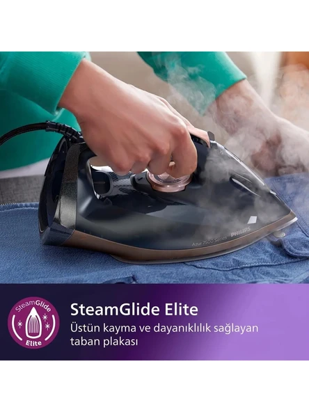 Philips Azur DST7510/80 7500 Serisi 3200 W Buharlı Ütü - Resim 4