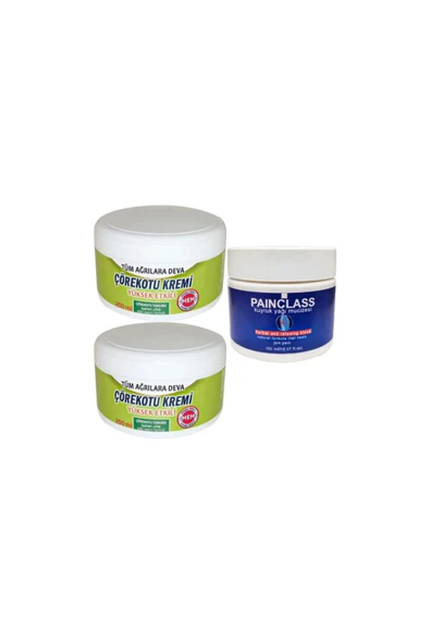 Ekince Çörek Otu Kremi XL Boy 2x200 ml Agrilar için+150 ml Kuyruk Yağı Kremi Painclass ürün görseli 1