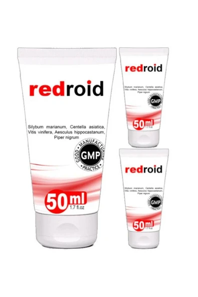 yourbrand Süper Redroıd Doğal Özel Masaj Bakım Kremi 50 ml x 3 adet ürün görseli 1