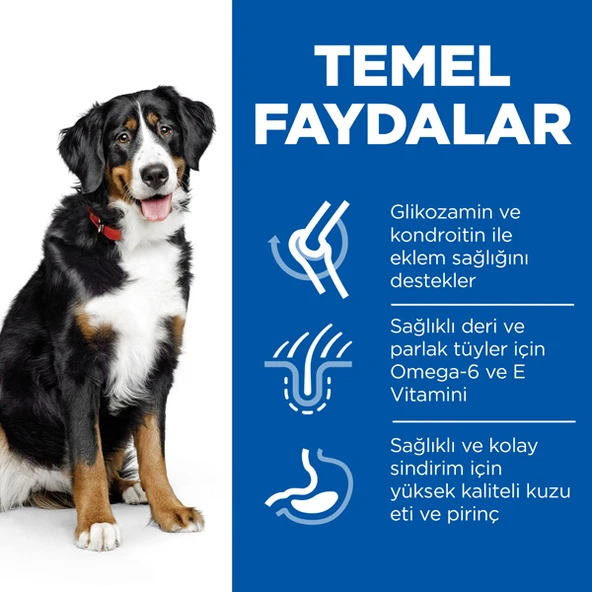 Hills Büyük Irk Kuzu Etli Yetişkin Köpek Maması  12+2 Kg Hediyeli - Resim 3