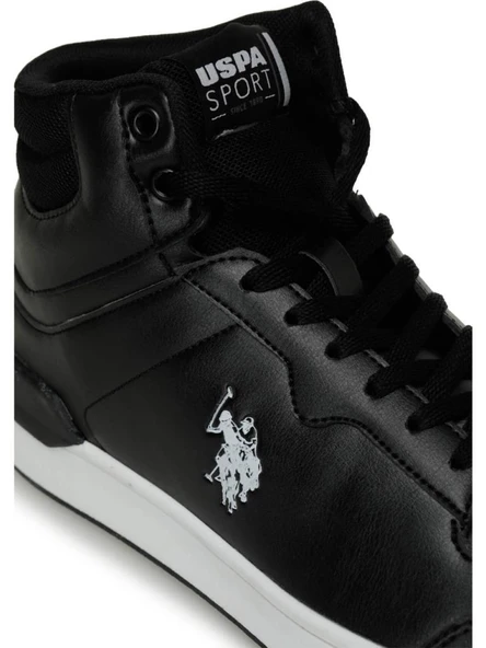 U.S. Polo Assn. Orıon Siyah Erkek High Sneaker - Resim 9