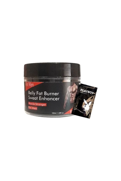 PONNA Belly fatBurner Yağları eritmek için masaj bakım kremi 100 ml+1 Adet Jel ile ürün görseli 1