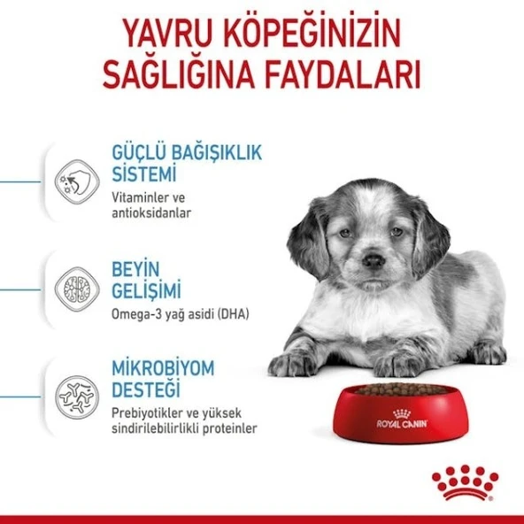 Royal Canin Medium Puppy Yavru Köpek Maması  0 - 1 Yaş 4 Kg - Resim 8