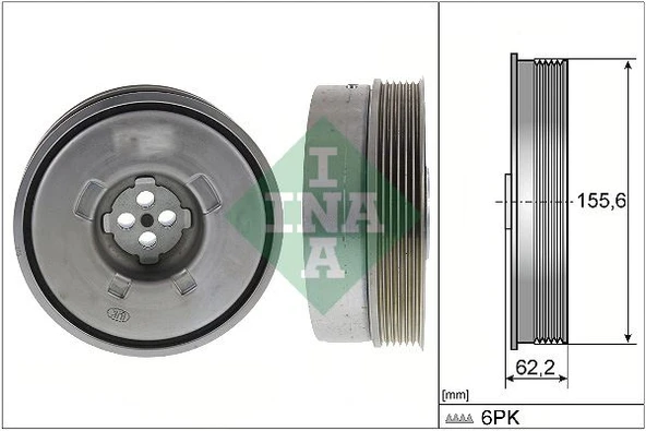 INA 544050110 KANALLI KAYIŞ SETİ BMW F45 216İ 218İ 225XE 14 > F46 14 > F48 218İ 15 > MINI R56 R55 R60 R57 R54 11232384185-11238602799-2384185 ürün görseli 1