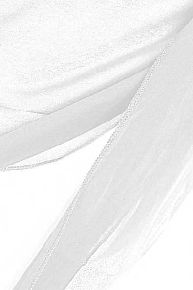 Kadın Siyah Beyaz Transparan Belden Bağlamalı Pareo 2'li - Modern ve Şık Tasarım - Resim 4