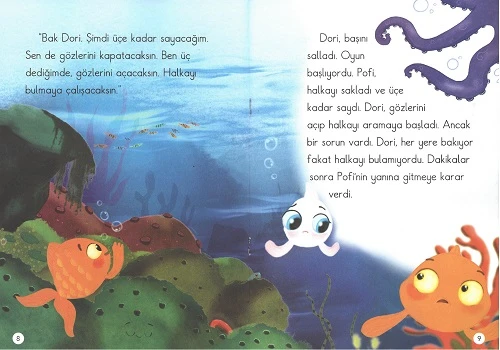 1. Sınıf Okumayı Sevdiren Renkli Resimli Hikayeler 20- 10 Kitap - Resim 3