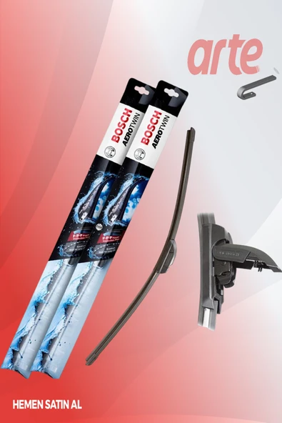 Toyota Verso 2021–2026 Uyumlu | Bosch Aerotwin Serisi Ön Silecek Takımı | 2'li Set | - Resim 4