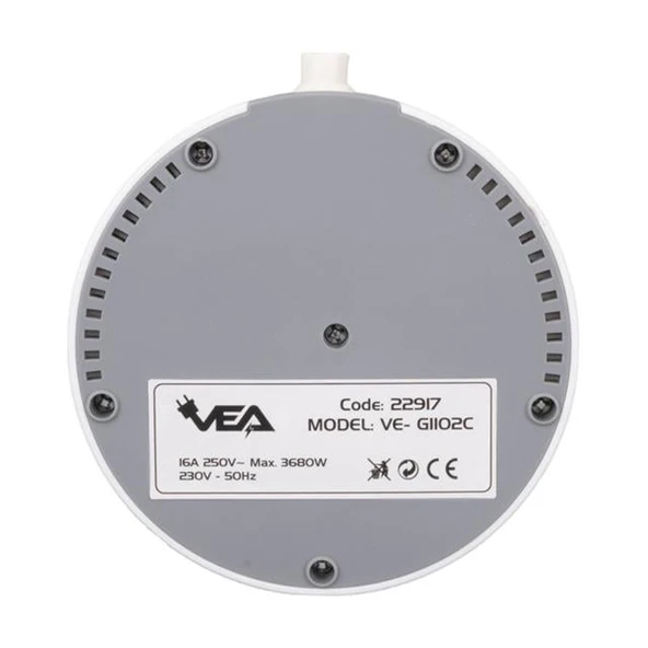 VE- G1102C 2 Li USB+ Type-C Girişli Anahtarlı 1.5 Metre Grup Priz - Resim 2