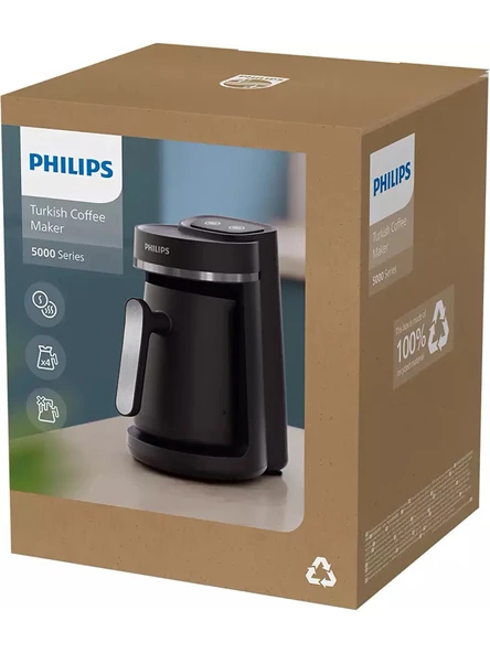 Philips Series 5000 HDA150/61 Inox Türk Kahve Makinesi - Resim 3