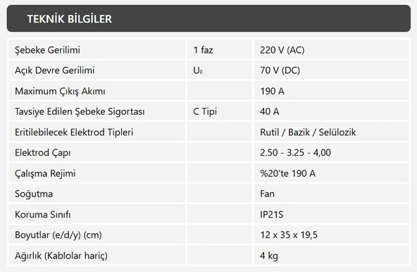 HSGL ARC 225 V İnverter Kaynak Makinesi MMA Elektrot Kaynak 225A Taşınabilir Profesyonel Kaynak Cihazı - Resim 5