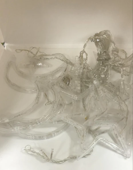 LEBRON Led Ay Yıldız Sarkma Işık 3 x 3 - Resim 2