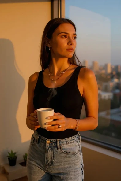 Kadın Siyah Kolsuz Kalın Askılı Uzun Crop Top Bluz & Atlet - Şık, Rahat ve Kolay Kombinlenebilir - Resim 2