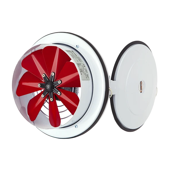 Kapaklı Ve Flanşlı Aksiyal Aspiratör PKA-200 KA ürün görseli 1