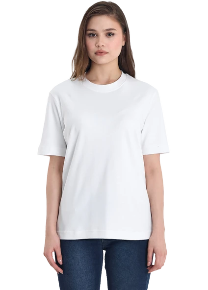 Relax Basic %100 Pamuklu Siyah Kadın Tişört ürün görseli 1