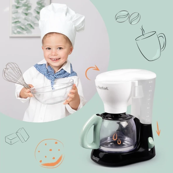 Smoby Tefal Oyuncak Coffee Express Oyun Seti - Resim 2
