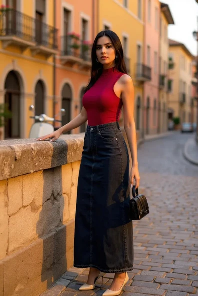 Kadın Bordo Kolsuz Balıkçı Yaka Basic Bluz - Resim 7