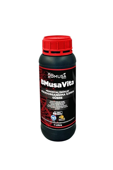 BMusa Vita Mikrobiyal Gübre 1 Litre - Resim 2