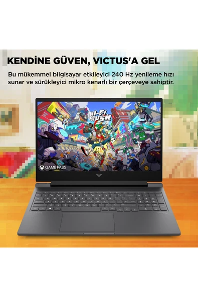 Victus Intel Core i5-14450HX 16GB 1TB SSD RTX4050 120W 16.1" Freedos FHD 144Hz Gaming Laptop BL6W5EA - Resim 6