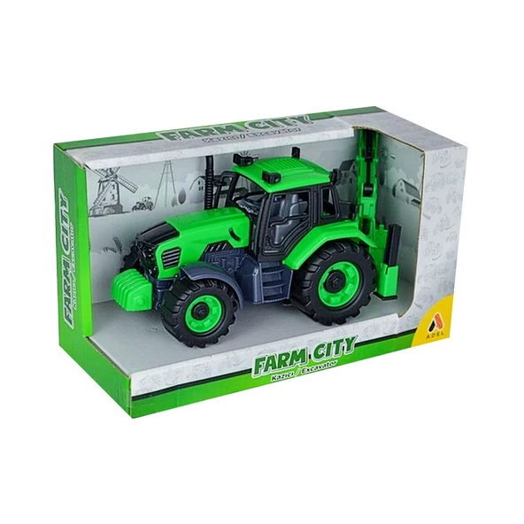 Adel Farm City Excavator Kazıcı Yeşil (000593) - Resim 2