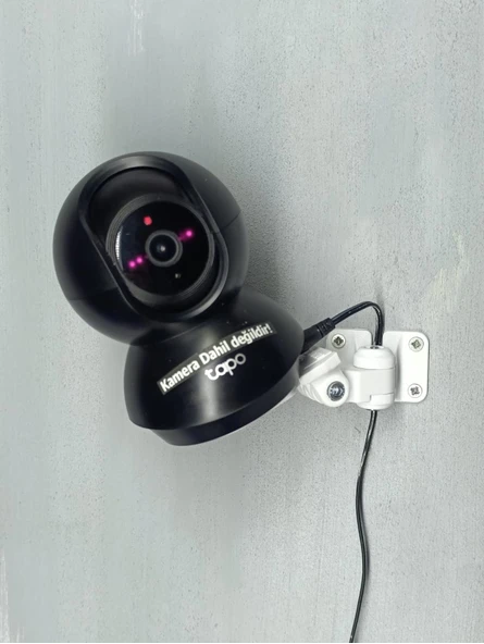 Duvar Montaj Aparatı – Tp-link Tapo 2k Wifi Güvenlik Kamerası C200 / C210 / C211 Uyumlu (kamera Dahil Değildir) ürün görseli 1