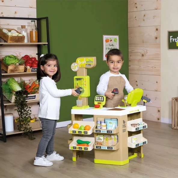 Smoby Fresh Meyve Sebze Market Oyun Seti - Resim 2