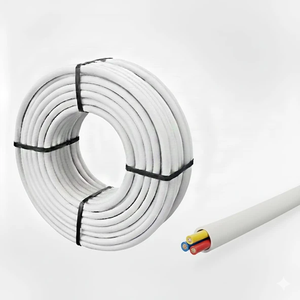 3x2.5 CCA TTR UZATMA KABLOSU 100 METRE ürün görseli 1