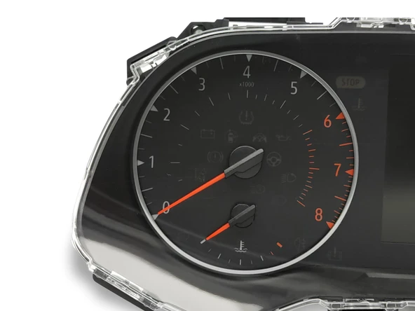 Clio 5 Km Gösterge Saati Paneli Analog Joy Paket 248094722R 248100950R - Resim 2