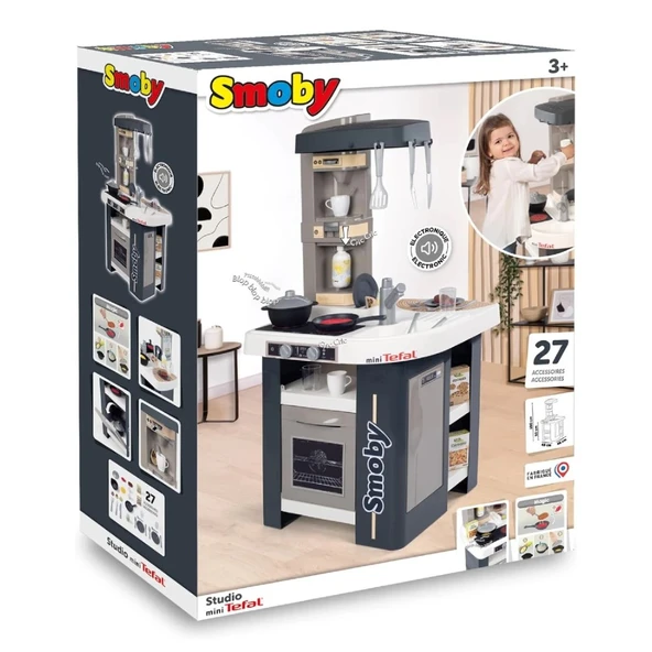Smoby Tefal Studio Sesli Mutfak - Resim 8