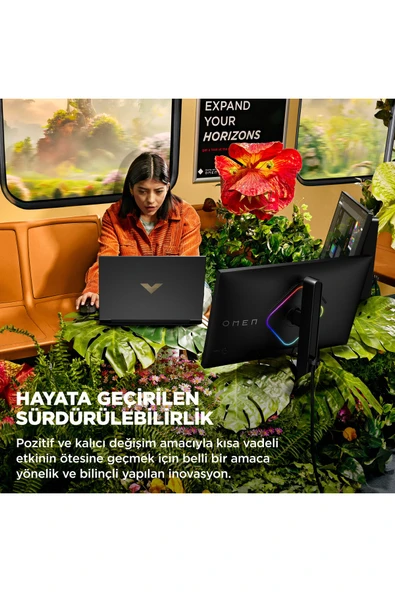 Victus Intel Core i5-14450HX 16GB 1TB SSD RTX4050 120W 16.1" Freedos FHD 144Hz Gaming Laptop BL6W5EA - Resim 5