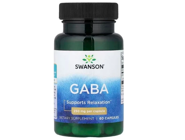 Swanson Gaba 250 mg 60 Capsules