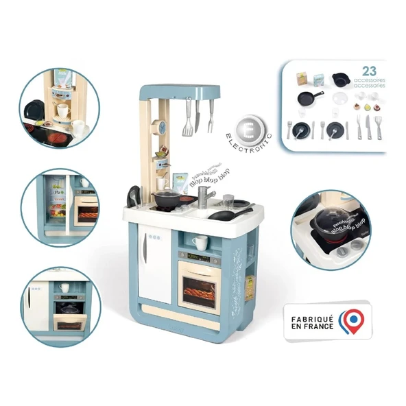 Smoby Bon Appetit Sesli Mutfak Oyun Seti - Resim 3