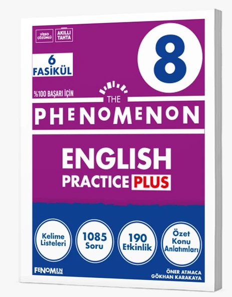 Fenomen Okul 2026 8. Sınıf Phenomenon English Practice Plus 6 Fasikül ürün görseli 1