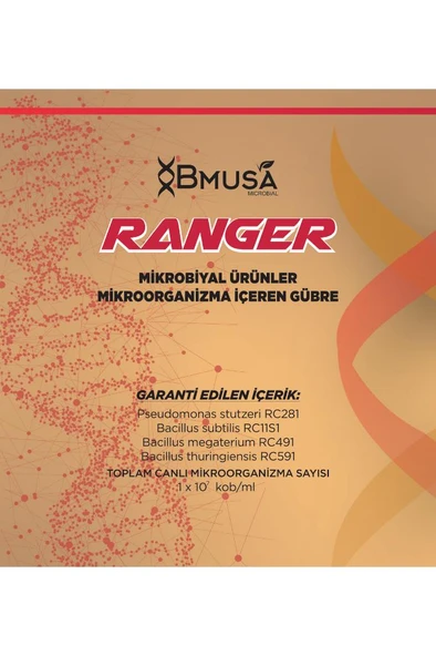 BMusa Ranger Mikrobiyal Gübresi 1 Lt - Resim 5
