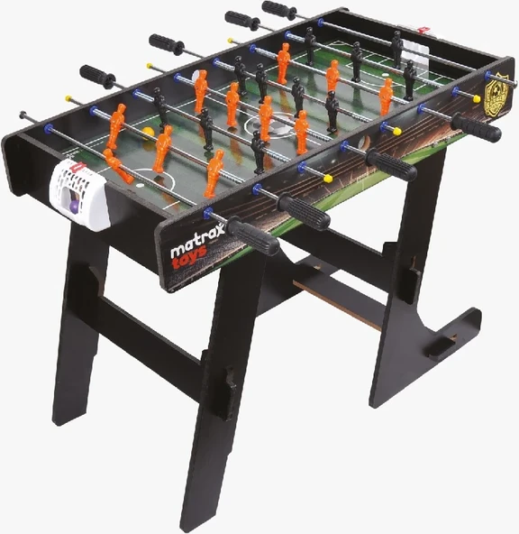 Matrax Oyuncak Katlanır Ayaklı Büyük Boy Ahşap Langırt - 418 ürün görseli 1